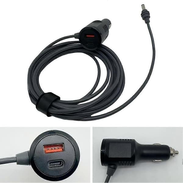 til STARLINK Mini Biloplader til D C Plus USB + C