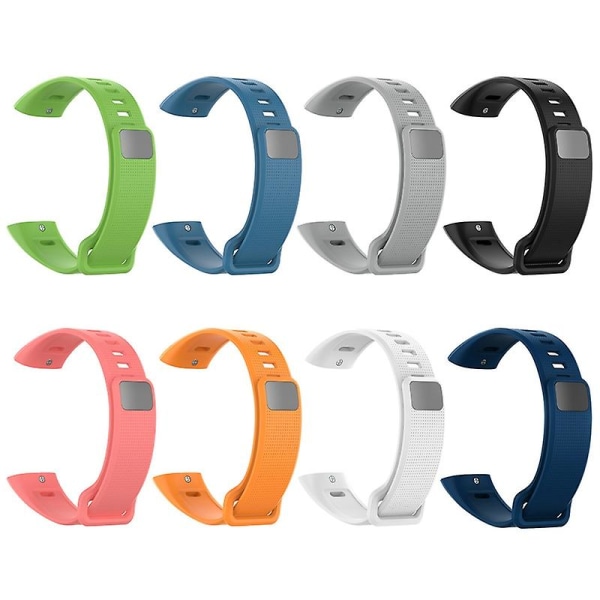 Erstatningsarmbåndsrem Håndleddsbånd kompatibel Huawei Band 2 Pro Ers-b19 Ers-b29 Orange