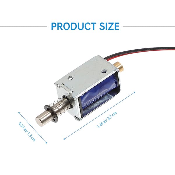 3 st Push Solenoid Magnetisk Solenoid Solenoid Elektromagnet Push Push Typ Magnet Mini Elektromagnet Ram Solenoid