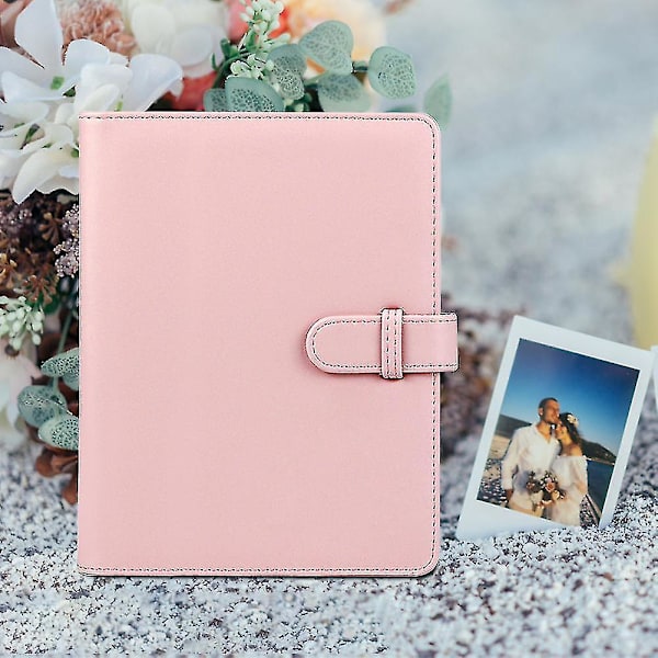 256 fickor fotoalbum present minnespåminnelse vattentät passar för Polaroid Mini 11 Ny Pink