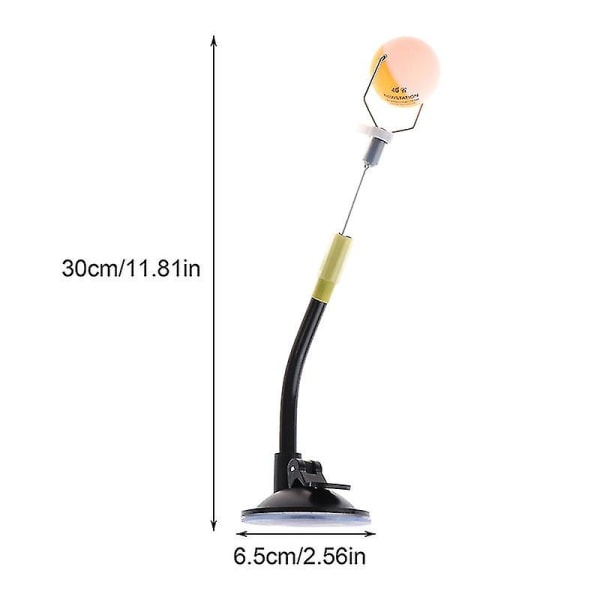 1 stk Bordtennistreningsrobot Rapid Rebound Ping Pong Ball Treningsenhet
