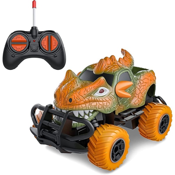 Legetøj til 3 4 5 6 år gamle drenge og piger,acsergery Dinosaur Legetøj Bil Rc til 3-7