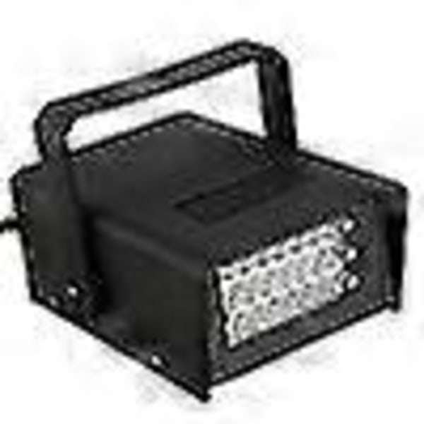 Mini LED Strobe Stroboskop Blitzer Hvidt Lyseffekt AC 100-240v Scene