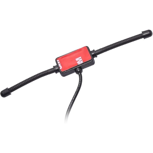 Dab Antenne Bilradio Forstærker Smb Adapter Patch Antenne Dab+ Bilrude Montering Forrude Smb Retvinklet Stik Adapter Kompatibel Med Dab Radio Blaupunk