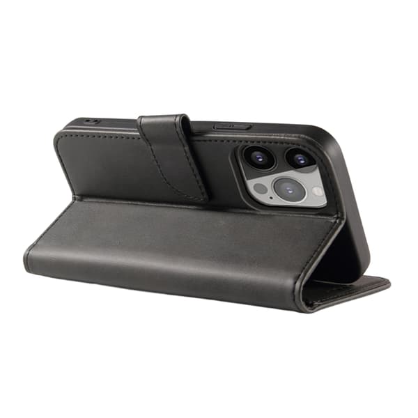iPhone 15 Pro Lommebokdeksel Magnet - Svart