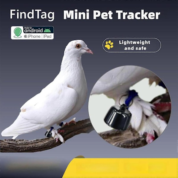 Mini Tracker til sporing af kæledyr på iOS- og Android-enheder