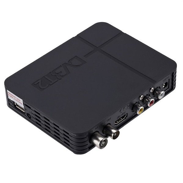 Bærbar DVB-T2 STB MPEG4 K2 Høy Klarhet Digital TV-boks Dekodermottaker