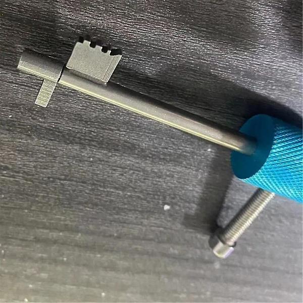 Metallås åbningsværktøj Nemt at bruge Lockpicks Håndværktøjsnøgle Åbn Civil Lock Plukkeværktøj Civil Lock Opener