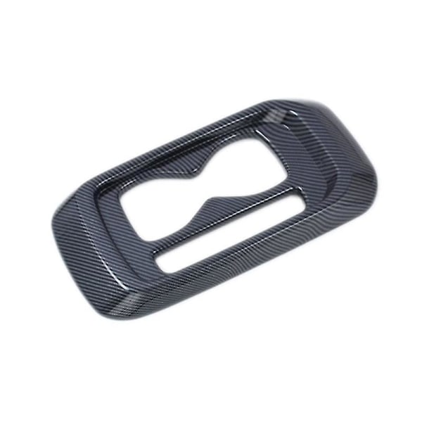 Carbon Fiber Console Växelspakspanel Vattenkoppshållare Cover Stickers For- Id.4 Crozz 2021 2022
