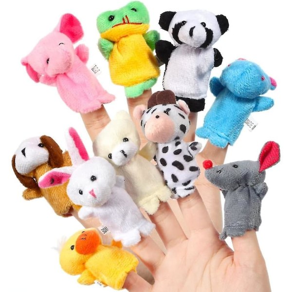 Fingerpuppen Baby, 10 Stck Fingerpuppen Tiere Set Fr Baby Und Kinder
