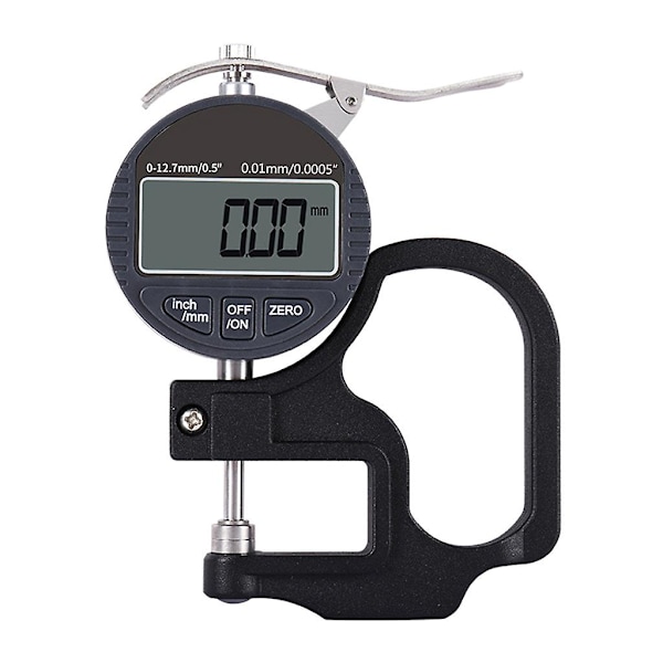 Hett Bärbar 0,5 tum/12,7 mm 0,0005 tum/0,01 mm Digital Tjockleksmätare