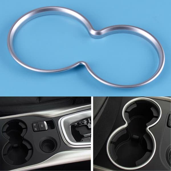 Bil Silver Abs Interiör H Cover Trim För Kadjar 2015-2017 Bil Styling