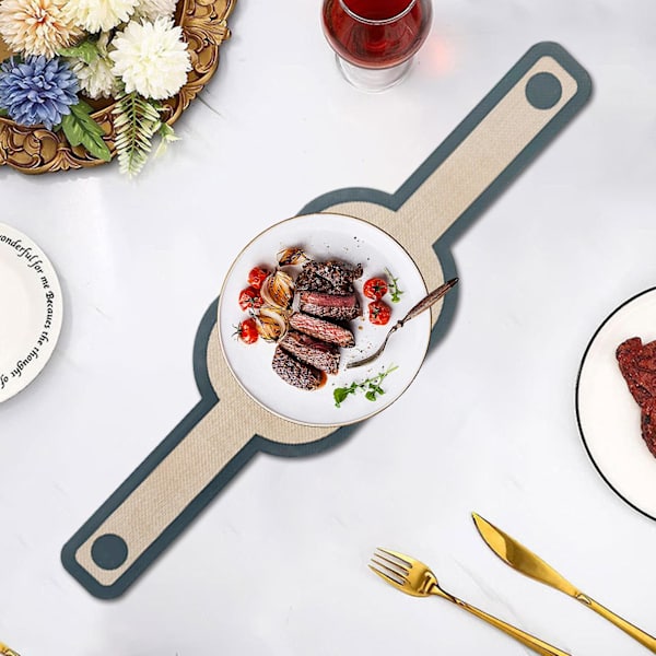 2 stk. Dejbageunderlag Varmebestandig Non-Stick Silikone Brød Sling Måtte Genanvendelig Brødmåtte til Hjemmekøkken