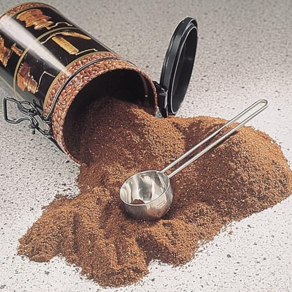 Kaffeske, Rustfrit Stål, Sølv, 15 cm