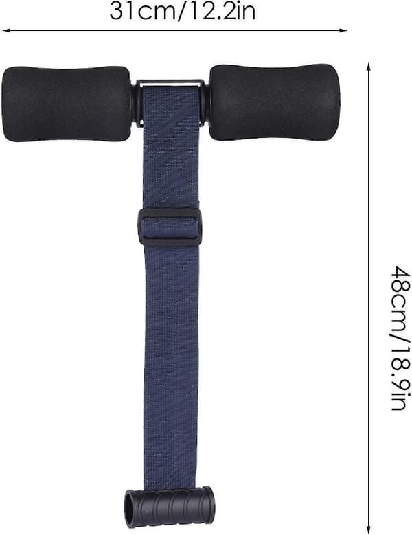 Nordic Hamstring Curl Strap, 10 Sekunders Oppsett Nordic Curl For Mage, Spanske Knebøy, Razor Curl
