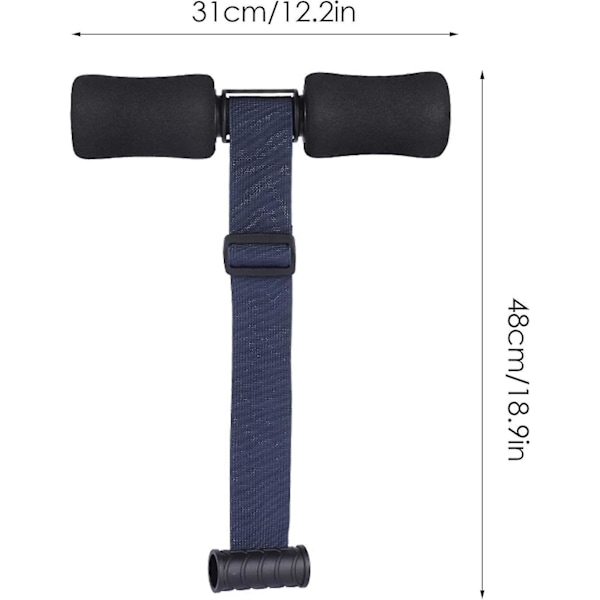 Nordic Hamstring Curl Strap, 10 Sekunders Setup Nordic Curl För Magmuskler, Spanska Knäböj, Razor Curl