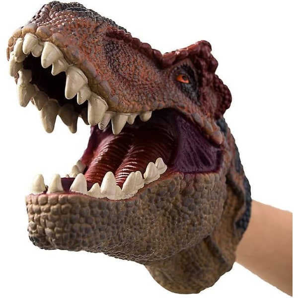 Dinosaur Hånddukke Tyrannosaurus Rex Toy,acsergery Dinosaur Toys Hånddukke