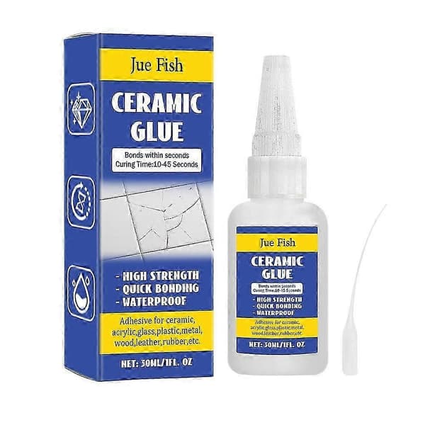 30 ml keramiklim för porslins- och keramikreparation, omedelbart starkt lim