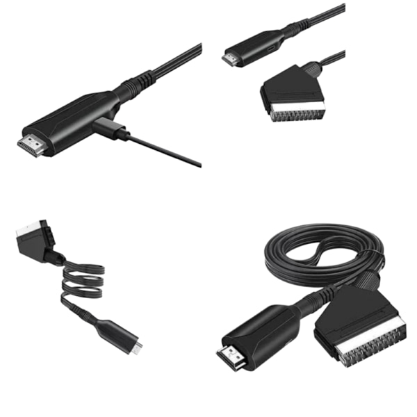 SCART–HDMI-muunnin, all-in-one SCART–HDMI-sovitin, 1080P