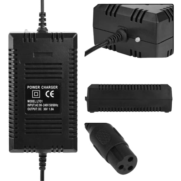 36V intelligent automatisk batterilader, bilbatterilader B