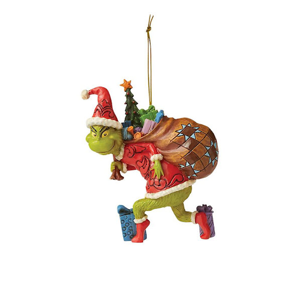 Hyvää Joulua The Grinch Koriste Joulukuusi Riippuva Riipus Sarjakuva Nukke Koti Auto Koriste B