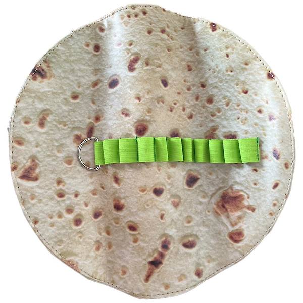 Luova Tortilla-kynäkotelo Hauska Burrito-kirjoitustarvikekotelo Kynäteline Meikkikotelo