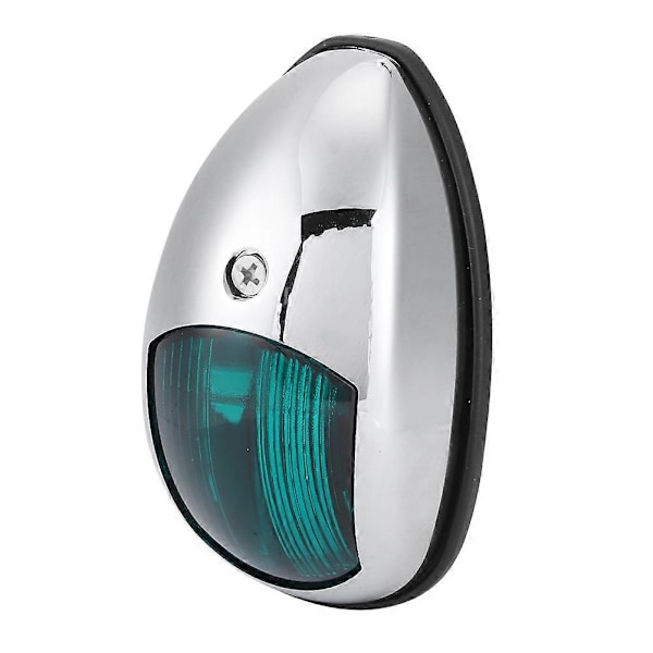 12V LED Marine Navigasjonslys Vanntett Grønn Styrbord Rød Babord Lampe Sidemontering for 20m Båt Maksimalt