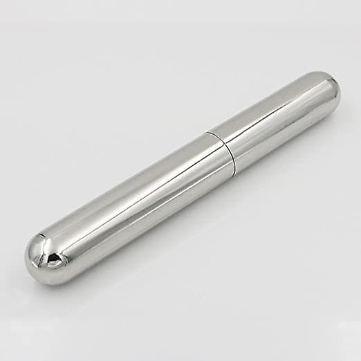 1 stk. Cigar Etui i Rustfrit Stål Cigar Rør Bærbar Cigarholder til Rejser