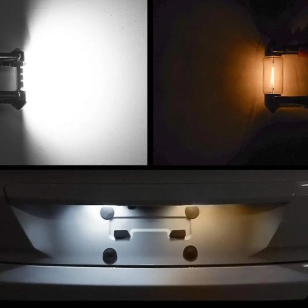 Paket med 4 De3175 31mm Led Interiör Dome Ljuskarta Glödlampa Dörr med tillstånd för bil 1,22 tum De3021 De3022 Festoon lampor