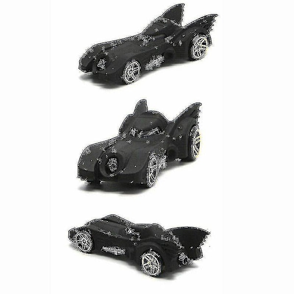 6 kpl Batmobile-autoleluja, metallia