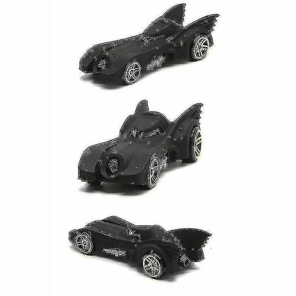 Set med 6 Batmobile Leksaksfordon i Metall