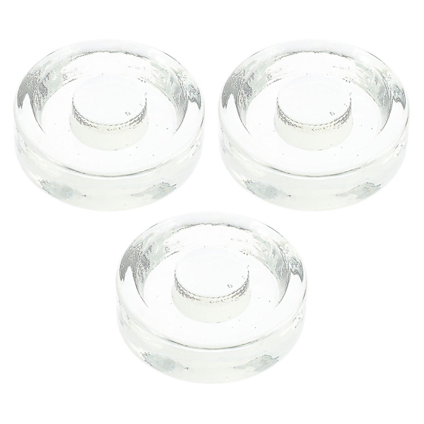 3 stk. Fermenteringsglassvekter Bredåpnede Glasskrukker Sylteagurkflasker Forseglingslokk Krukker Fermenteringslokk