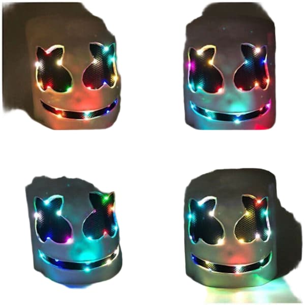 Marshmello DJ-naamio Halloween Cosplay-naamio