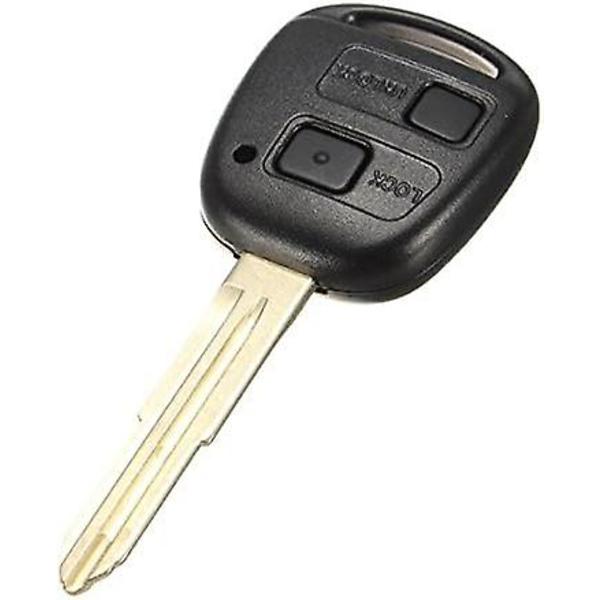 Fjernbetjeningsnøglehus - 2 knapper til Toyota Yaris