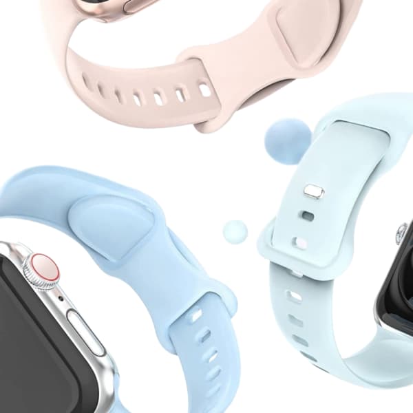 Kompatibelt 5-pack Apple Watch armband 38-45 mm Dam Herr