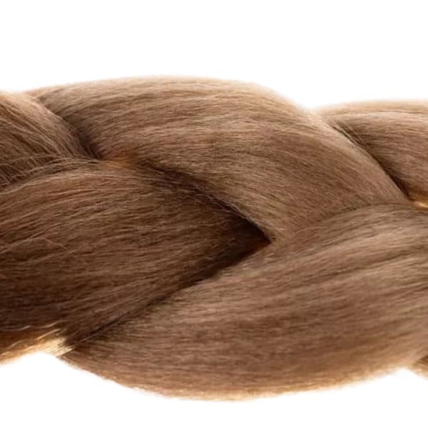 Syntetisk Hårfletning Mørk Blond—pa
