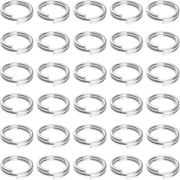 100-pack 10 mm Mini Delade Öglor - Smyckesanslutningar