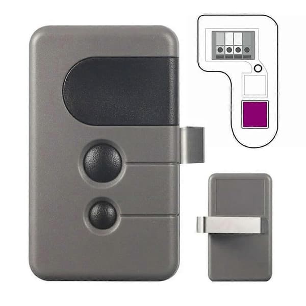 Fjernkontroll for Liftmaster garasjeportåpner - Dip Switch Programmering