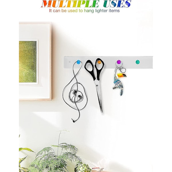 100 st tryckknappmagneter, kylskåpsmagneter med 10 olika färger, multifunktionella små runda magneter för kylskåp, whiteboard, whiteboard