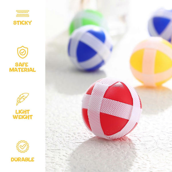 25 st Stickiga Darttavlor Boll Fästband Boll Dart Spel Tillbehör för Vuxna Tonåringar och Barn