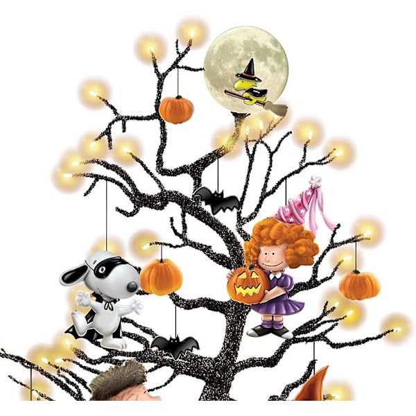 Bradford Exchange Peanuts Dette Er Det Store Græskar-Halloween Bordtræ