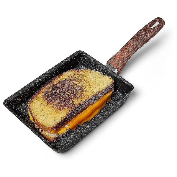 Tamagoyaki Pan Japansk Omelet Pan, non-stick Coating Firkantet Æggepande