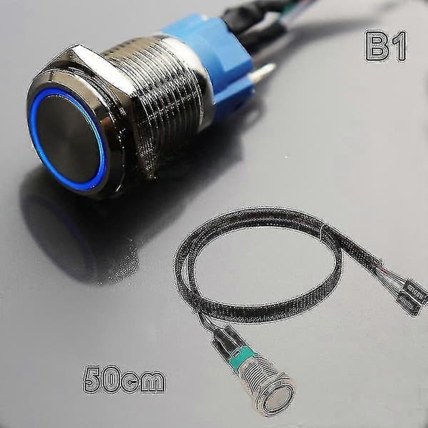 Pc Host Start Power Sw Knapafbryder Computer Nulstil Sw Knapafbryder Med Kabel B1  50cm