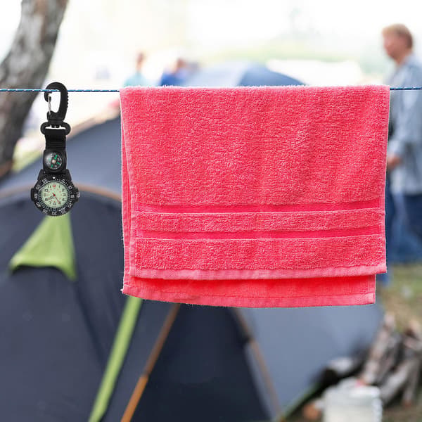 Naisten digitaalinen kello Backpacker-kello Badge-kello Vuorikiipeilykello Kellon ranneke Kompassi