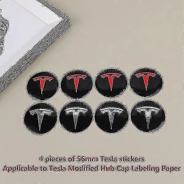 4 st Hjulkapslar Navkapslar Kit För Tesla Model 3 Y Tesla Tillbehör Silver