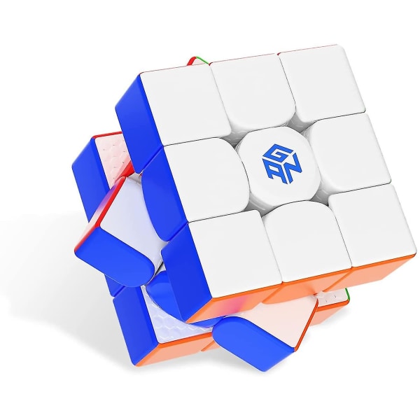 Gan11 M, 3x3 Magnetic Speed ​​Cube Stickerless Magic Cube Stickerless Cube Frosted yta