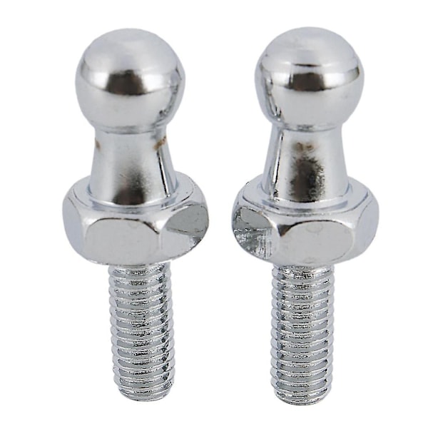 4x 10mm pallonivelpultti M8 kaasujousille, pallopäätyinen pultti konepeltiin, luukkuun, Std 002