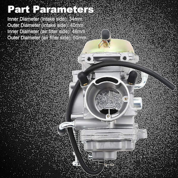 Karburator til Polaris Sportsman 500 4x4 6x6 1996-2008, karburator til Polaris Ranger 500 karburator