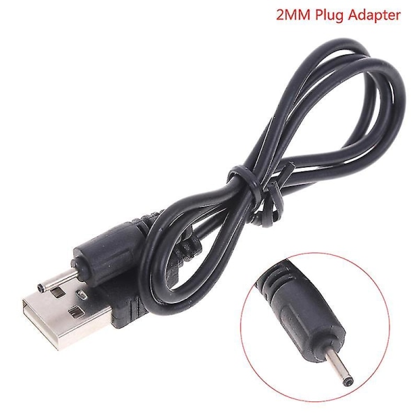 2,0 mm pluggadapter usb ladekabel for Nokia Ca-100c liten pin telefon Hfmqv