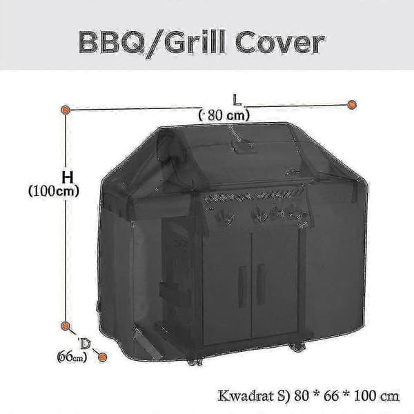 5 størrelser vandtæt grillovertræk S2024123016141 80*66*100cm
